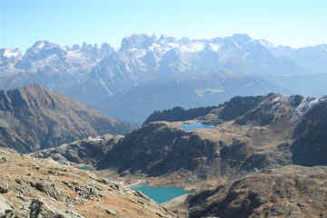 Lago Cornisello, Lago Nero e Gruppo Brenta