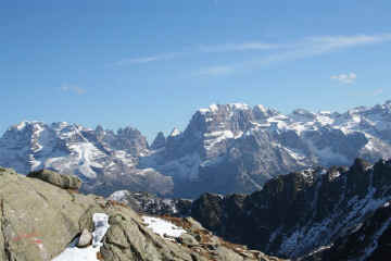 Il Gruppo di Brenta da Lago Serodoli, m.2370