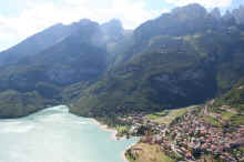 Lago di Molveno e Dolomiti di Brenta