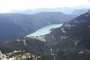 Val delle Seghe, Lago di Molveno Pradel e Malga Andalo