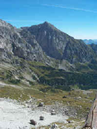 La Valle di Ambiez vista dalla Ferrata Castiglioni