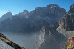 Il Gruppo di Brenta da Passo Clamer 