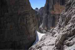 La Boca della Tosa dalla Ferrata Brentari