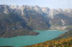 Lago di Molveno e Dolomiti di Brenta