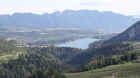 Lago di santa Giustina e altipiano della Predaia, val di Non